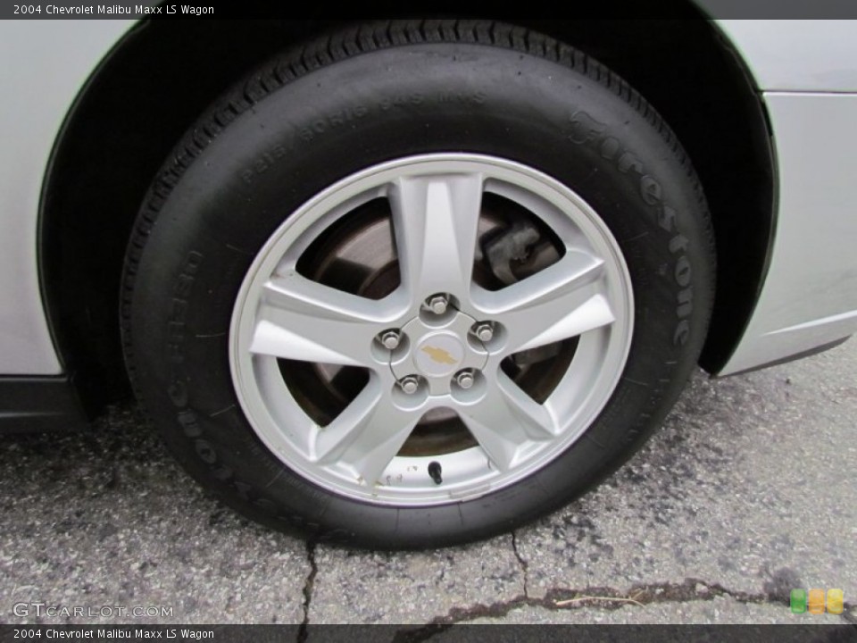 2004 Chevrolet Malibu Maxx LS Wagon Wheel and Tire Photo #57629320