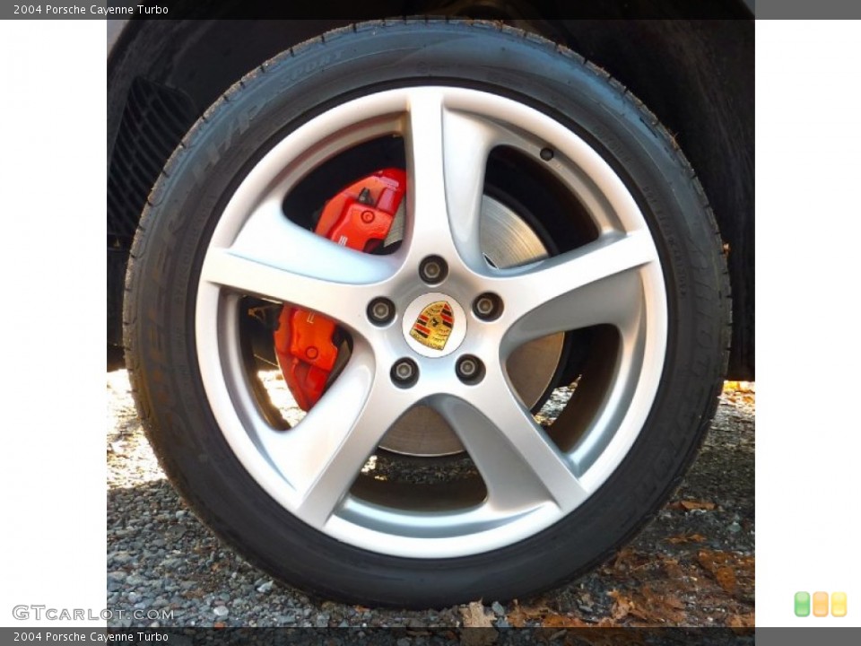 2004 Porsche Cayenne Turbo Wheel and Tire Photo #57633217