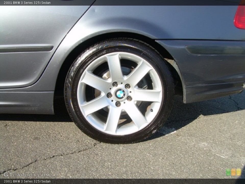 2001 BMW 3 Series 325i Sedan Wheel and Tire Photo #57636385