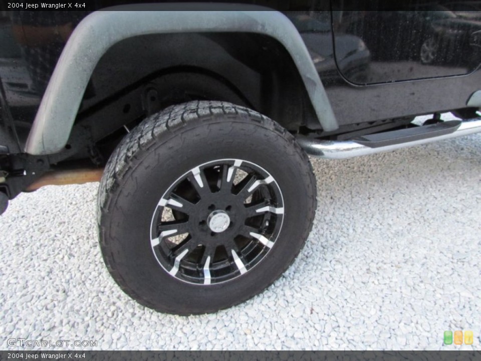 2004 Jeep Wrangler Custom Wheel and Tire Photo #57643414