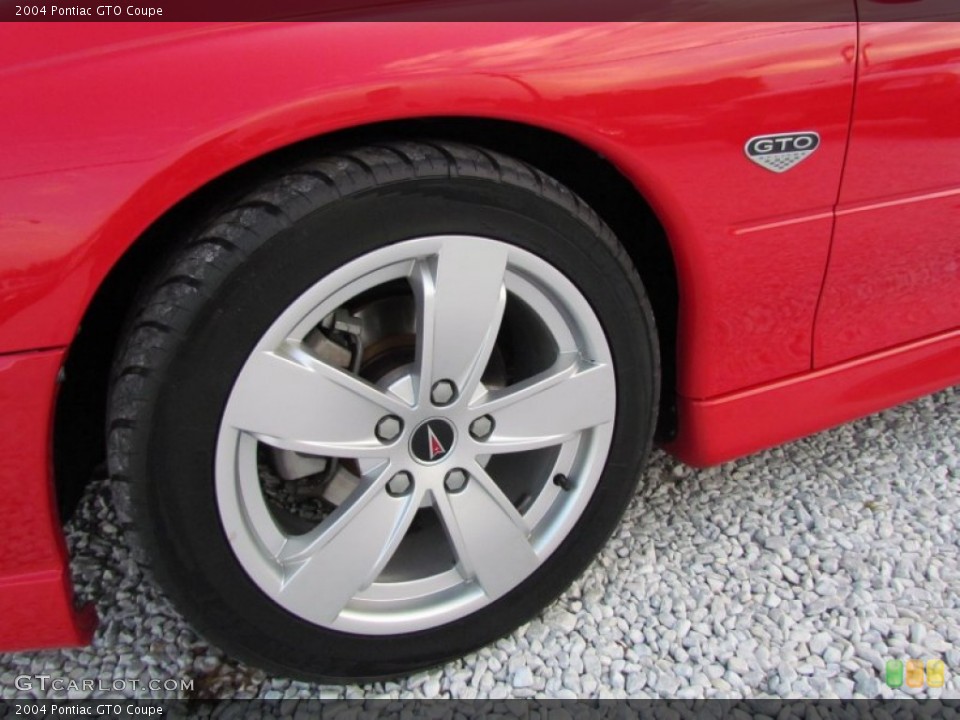 2004 Pontiac GTO Coupe Wheel and Tire Photo #57644119