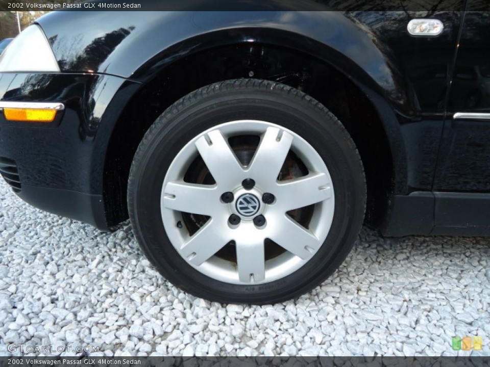 2002 Volkswagen Passat GLX 4Motion Sedan Wheel and Tire Photo #57645887