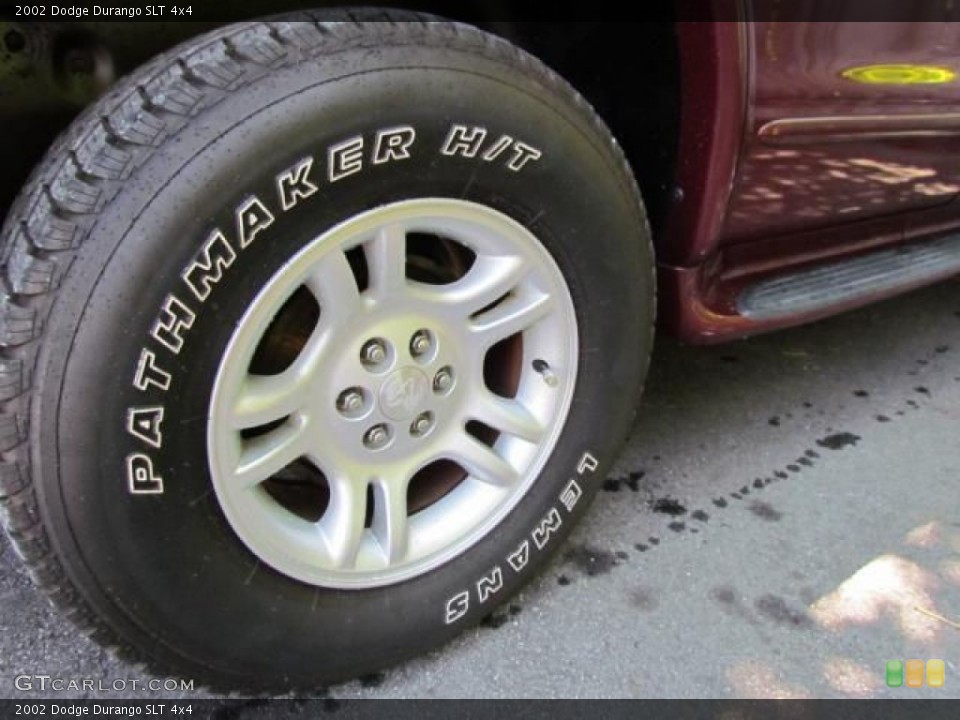 2002 Dodge Durango SLT 4x4 Wheel and Tire Photo #57647488