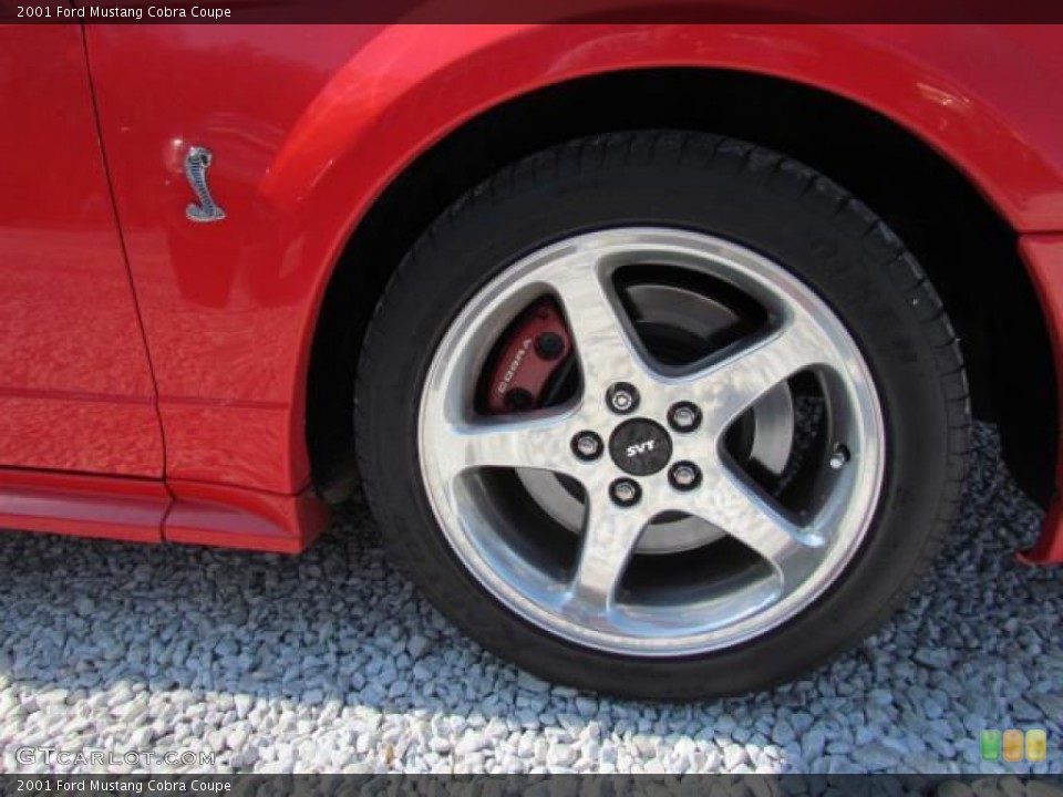 2001 Ford Mustang Cobra Coupe Wheel and Tire Photo #57648595