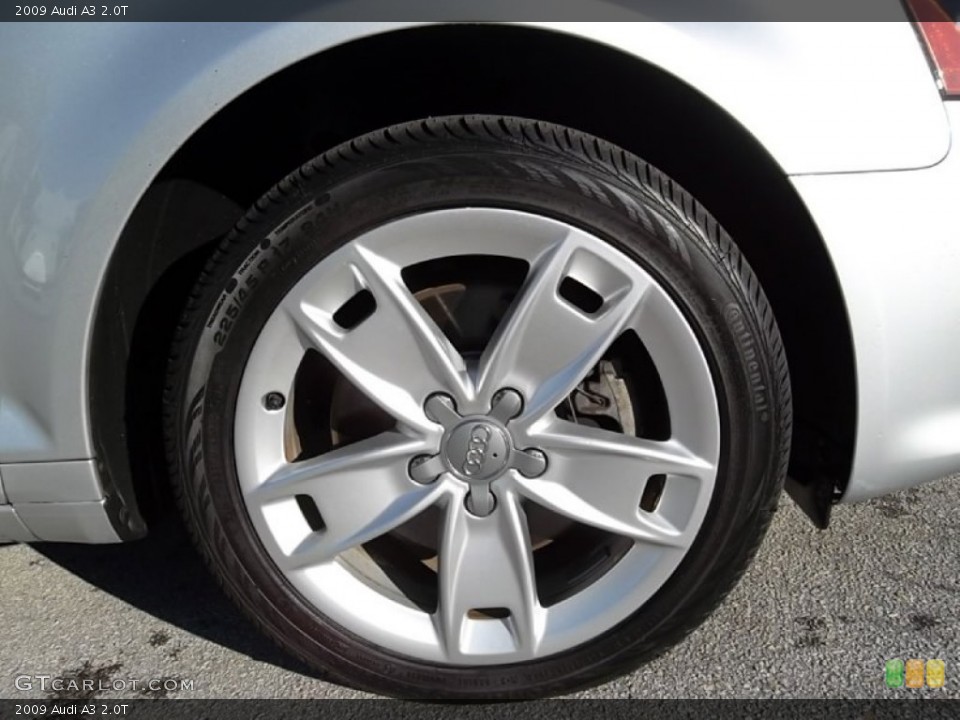 2009 Audi A3 2.0T Wheel and Tire Photo #57651034