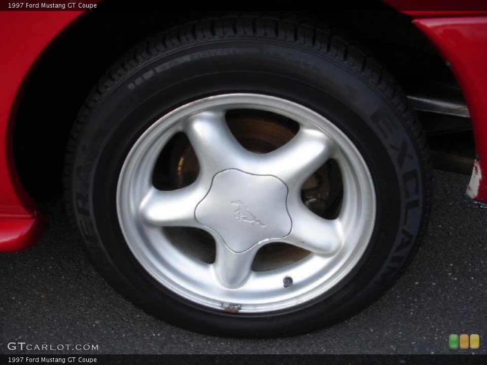 1997 Ford Mustang GT Coupe Wheel and Tire Photo #57660332