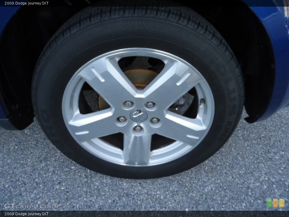 2009 Dodge Journey SXT Wheel and Tire Photo #57661292