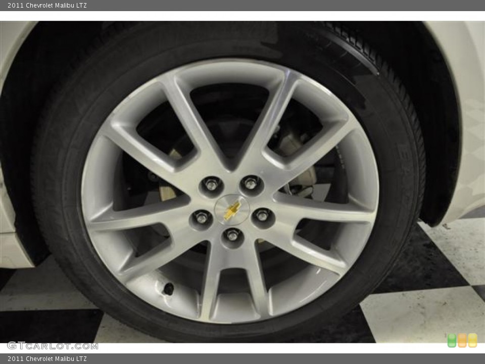 2011 Chevrolet Malibu LTZ Wheel and Tire Photo #57661367