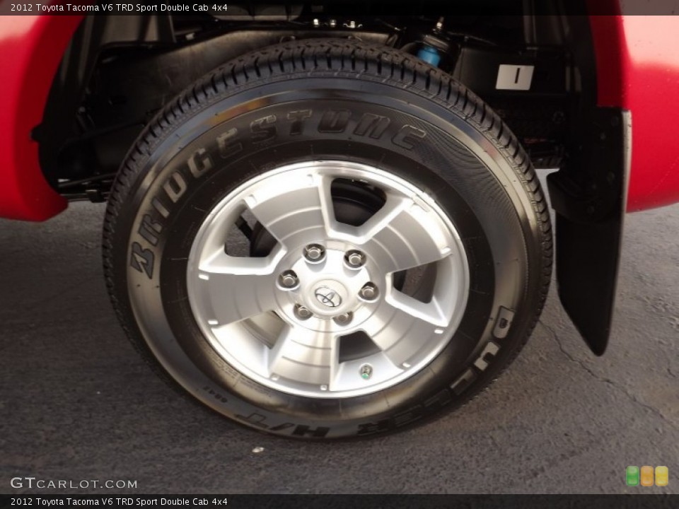 2012 Toyota Tacoma V6 TRD Sport Double Cab 4x4 Wheel and Tire Photo #57670172