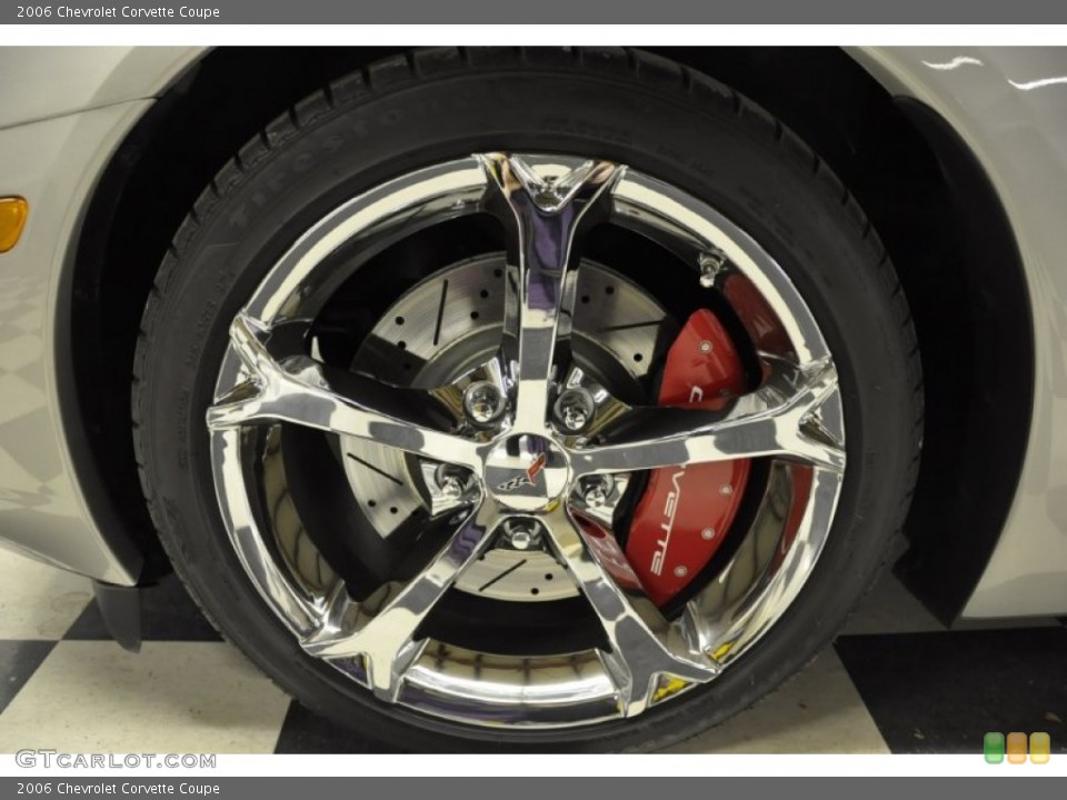 2006 Chevrolet Corvette Coupe Wheel and Tire Photo #57676394