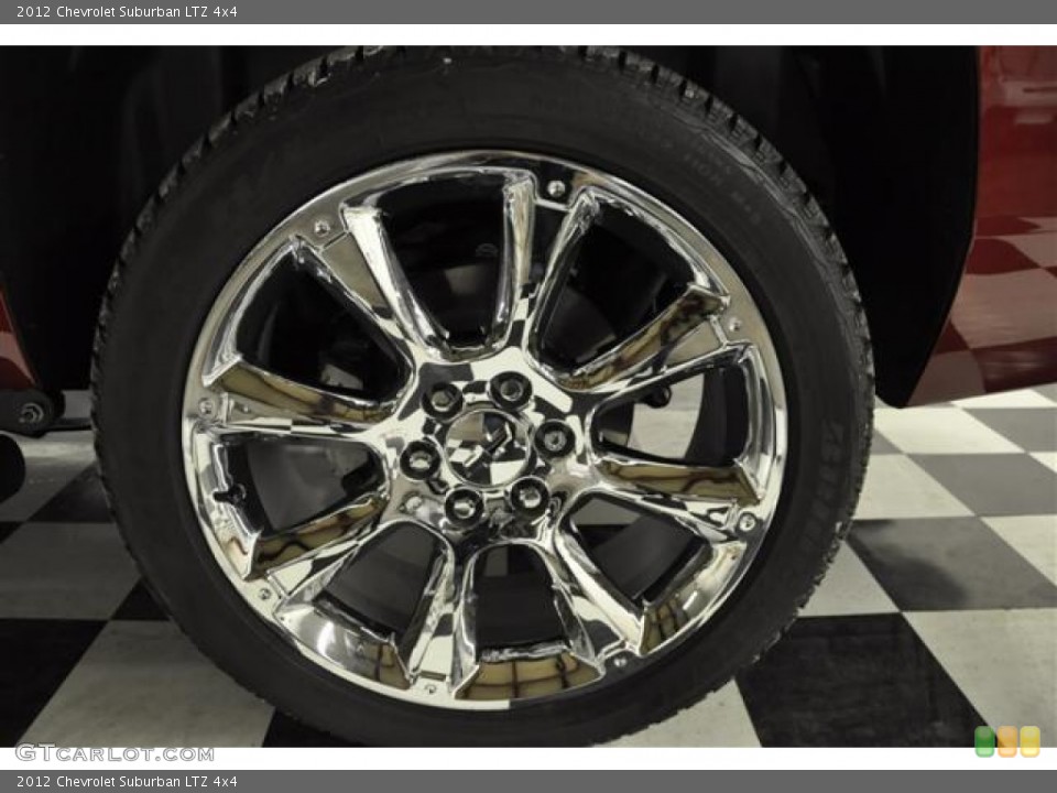 2012 Chevrolet Suburban LTZ 4x4 Wheel and Tire Photo #57679181