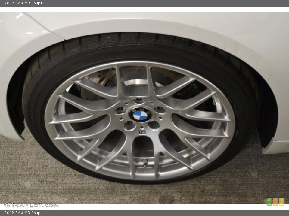 2012 BMW M3 Coupe Wheel and Tire Photo #57679553