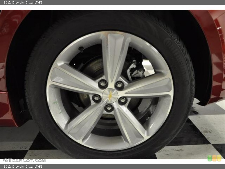 2012 Chevrolet Cruze LT/RS Wheel and Tire Photo #57679910
