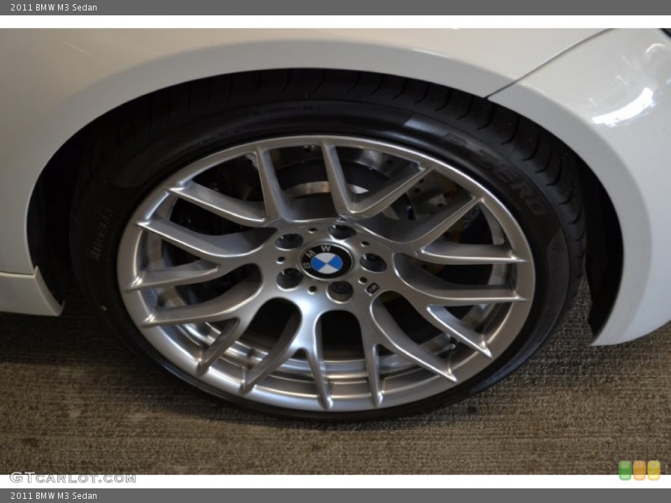 2011 BMW M3 Sedan Wheel and Tire Photo #57680144