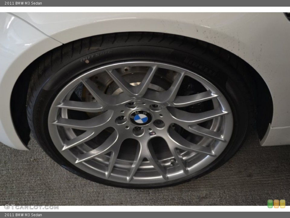 2011 BMW M3 Sedan Wheel and Tire Photo #57680198