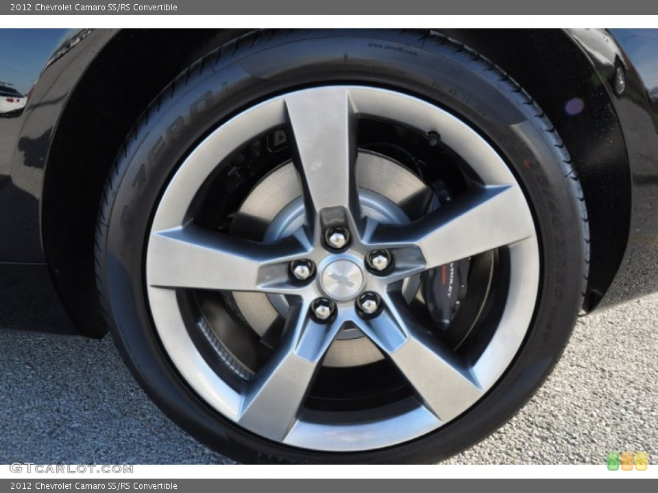 2012 Chevrolet Camaro SS/RS Convertible Wheel and Tire Photo #57682785