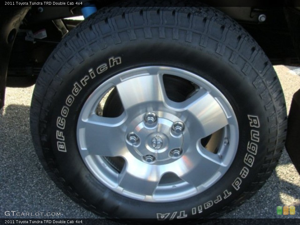 2011 Toyota Tundra TRD Double Cab 4x4 Wheel and Tire Photo #57684284