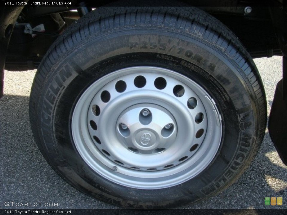 2011 Toyota Tundra Regular Cab 4x4 Wheel and Tire Photo #57684411