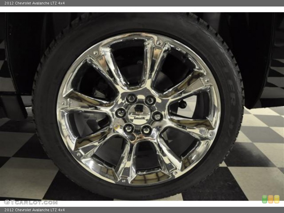 2012 Chevrolet Avalanche LTZ 4x4 Wheel and Tire Photo #57684828