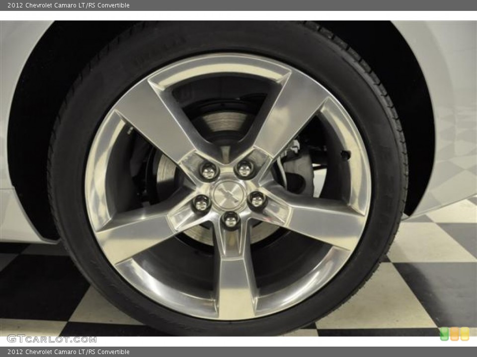 2012 Chevrolet Camaro LT/RS Convertible Wheel and Tire Photo #57685109