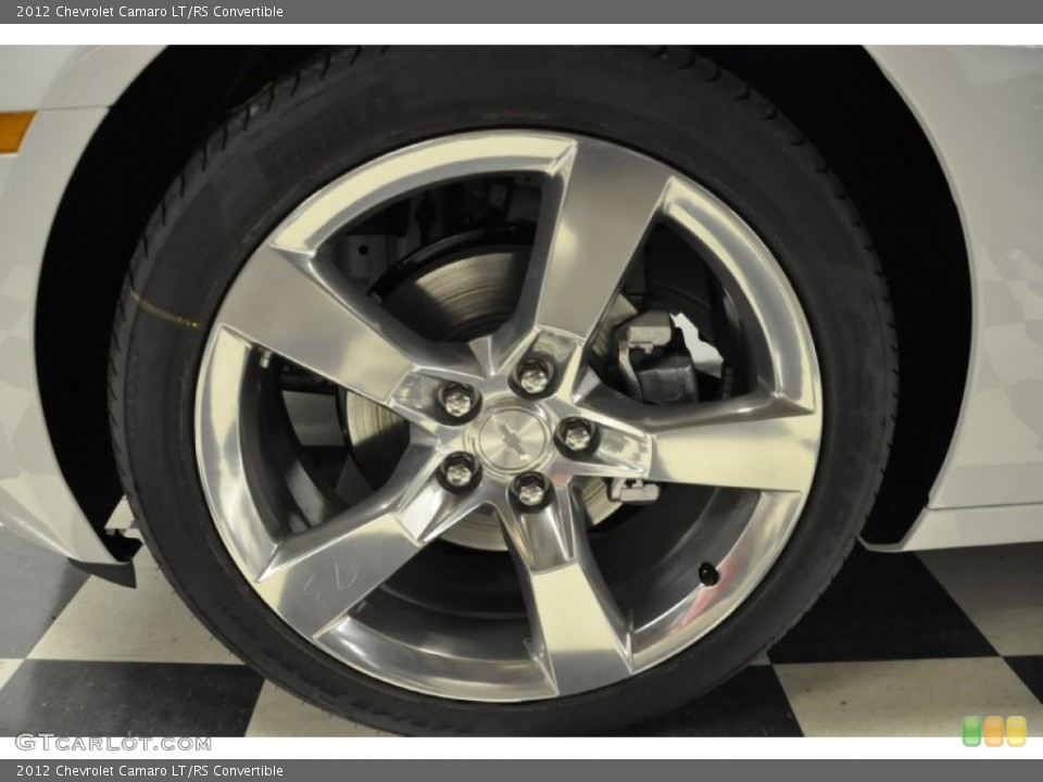 2012 Chevrolet Camaro LT/RS Convertible Wheel and Tire Photo #57685160