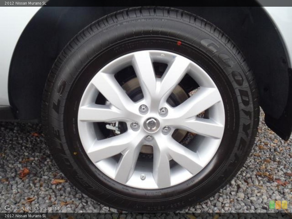 2012 Nissan Murano SL Wheel and Tire Photo #57687125