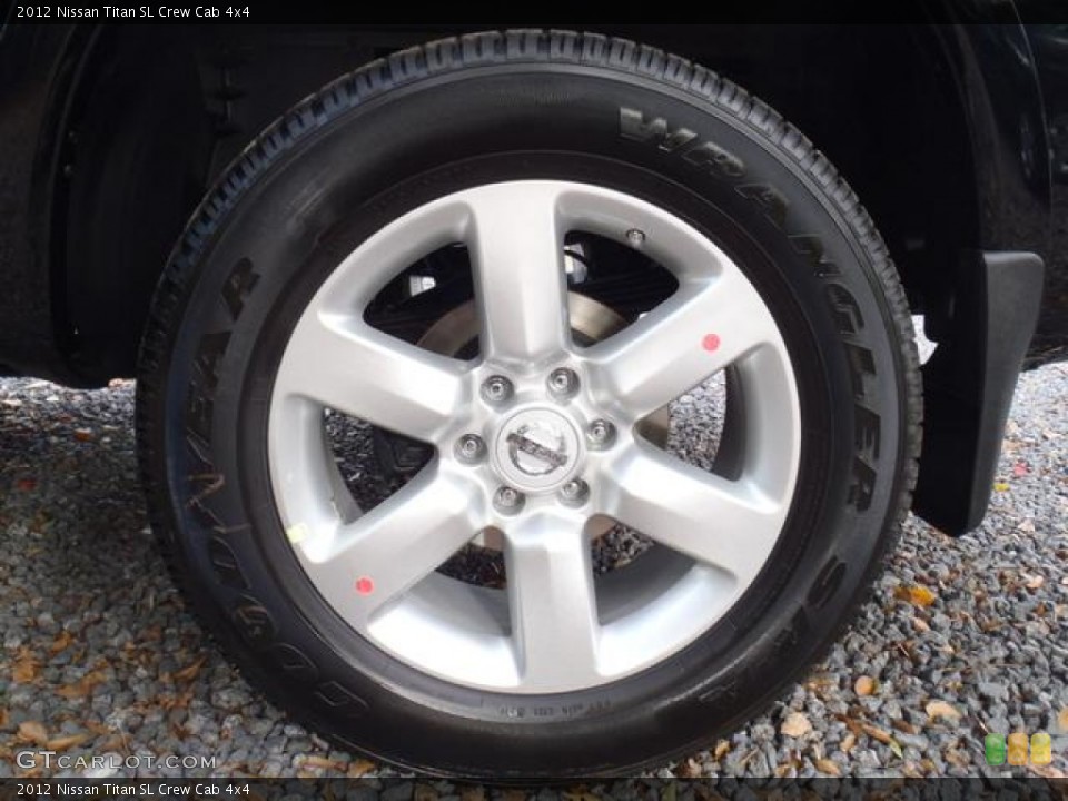 2012 Nissan Titan SL Crew Cab 4x4 Wheel and Tire Photo #57688025