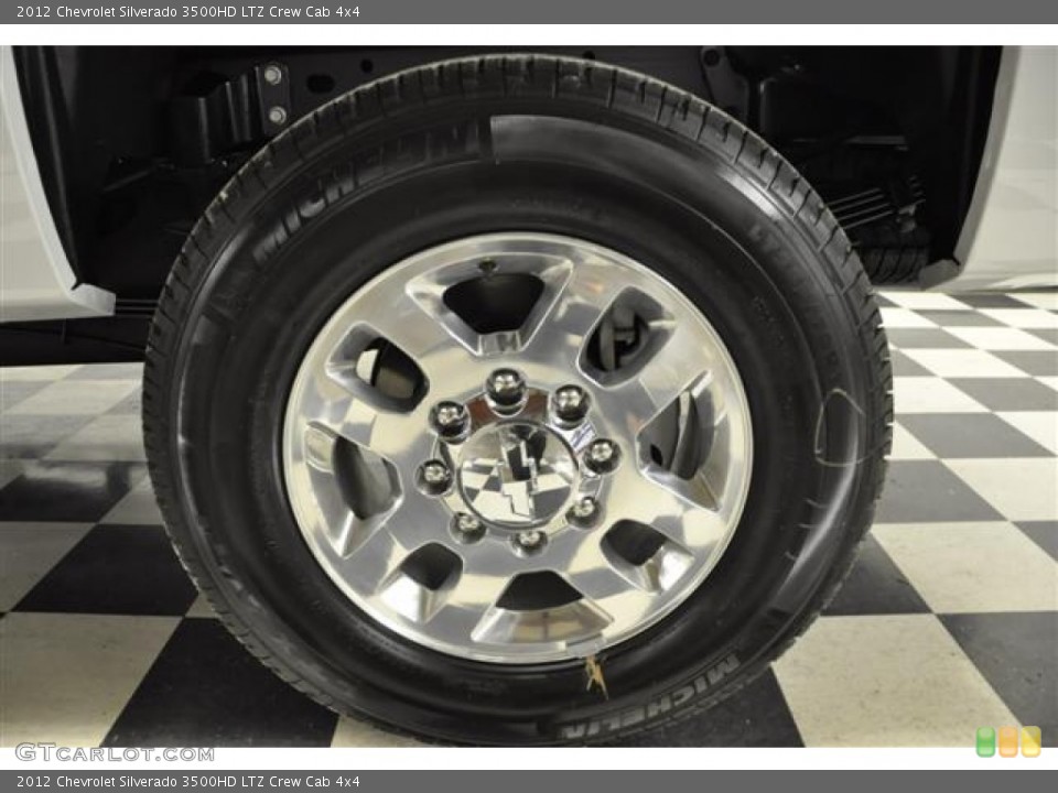 2012 Chevrolet Silverado 3500HD LTZ Crew Cab 4x4 Wheel and Tire Photo #57688175