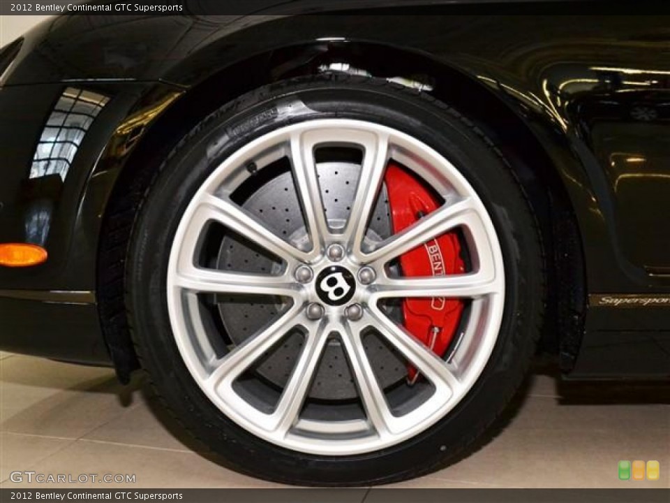 2012 Bentley Continental GTC Supersports Wheel and Tire Photo #57688289