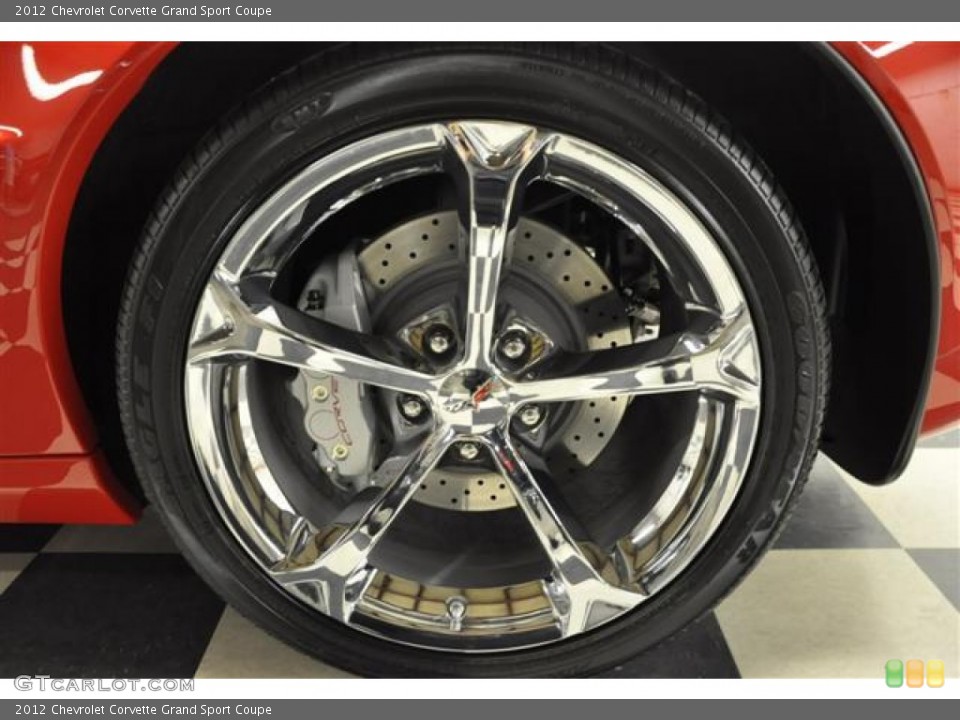 2012 Chevrolet Corvette Grand Sport Coupe Wheel and Tire Photo #57689063