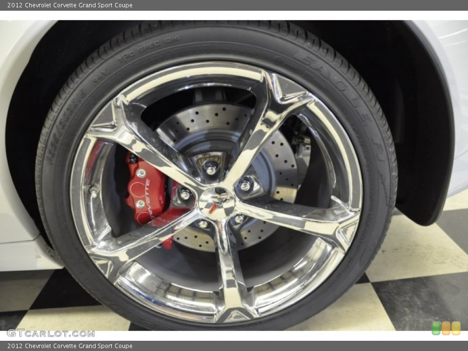 2012 Chevrolet Corvette Grand Sport Coupe Wheel and Tire Photo #57689333