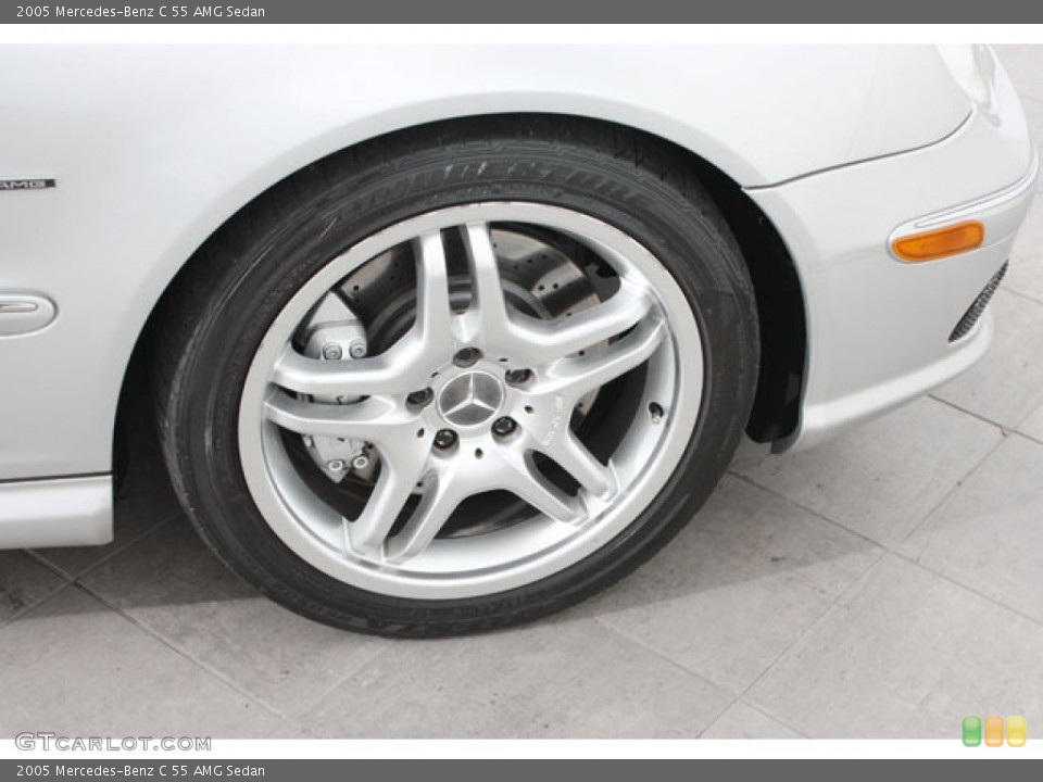 2005 Mercedes-Benz C 55 AMG Sedan Wheel and Tire Photo #57694160