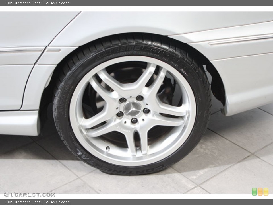 2005 Mercedes-Benz C 55 AMG Sedan Wheel and Tire Photo #57694163