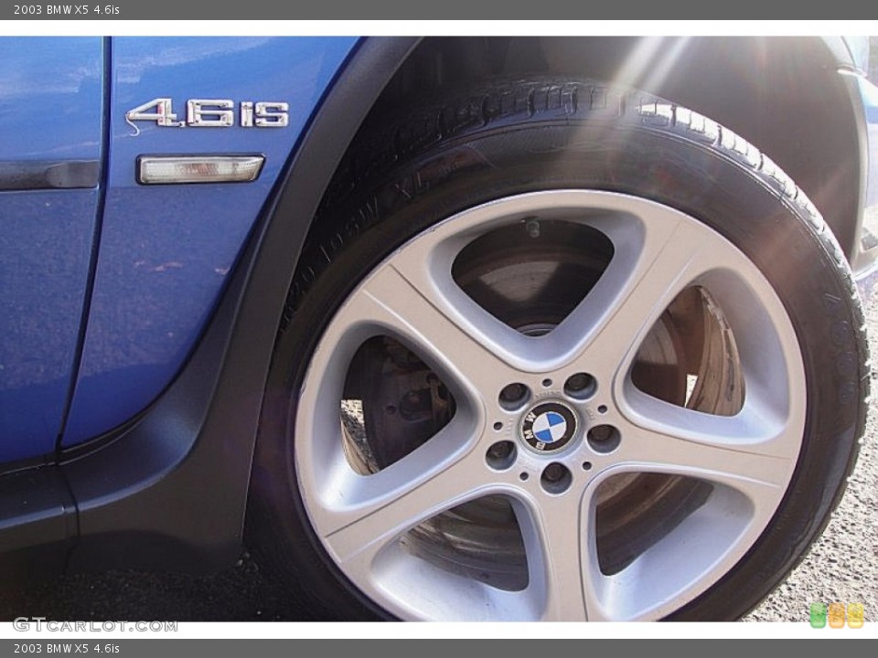 2003 BMW X5 4.6is Wheel and Tire Photo #57697679