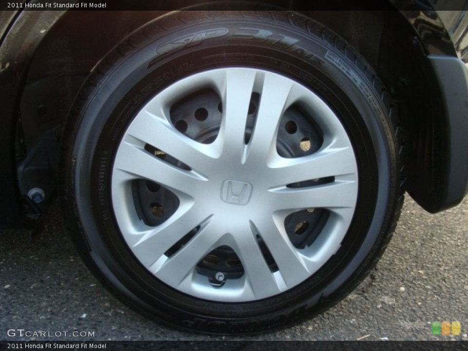 2011 Honda Fit  Wheel and Tire Photo #57704139