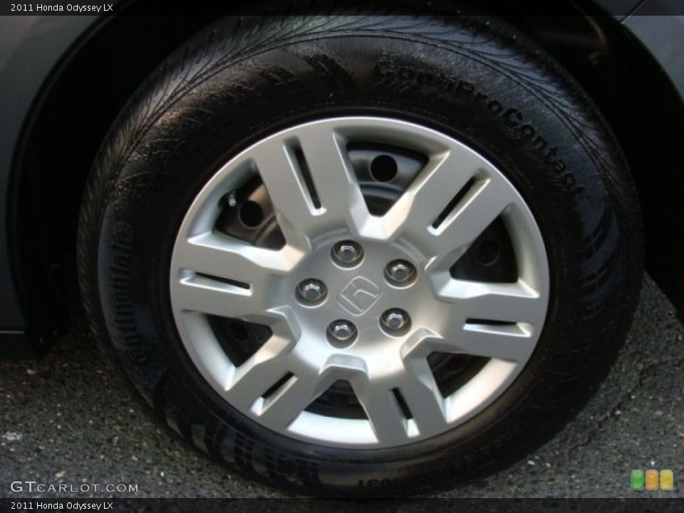 2011 Honda Odyssey LX Wheel and Tire Photo #57705641