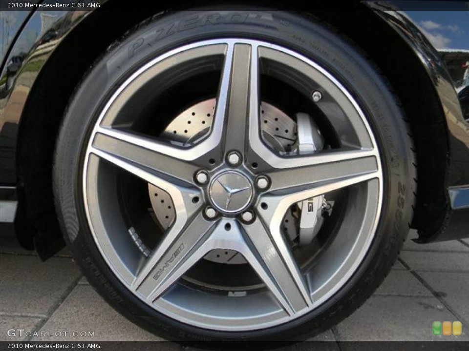 2010 Mercedes-Benz C 63 AMG Wheel and Tire Photo #57709241