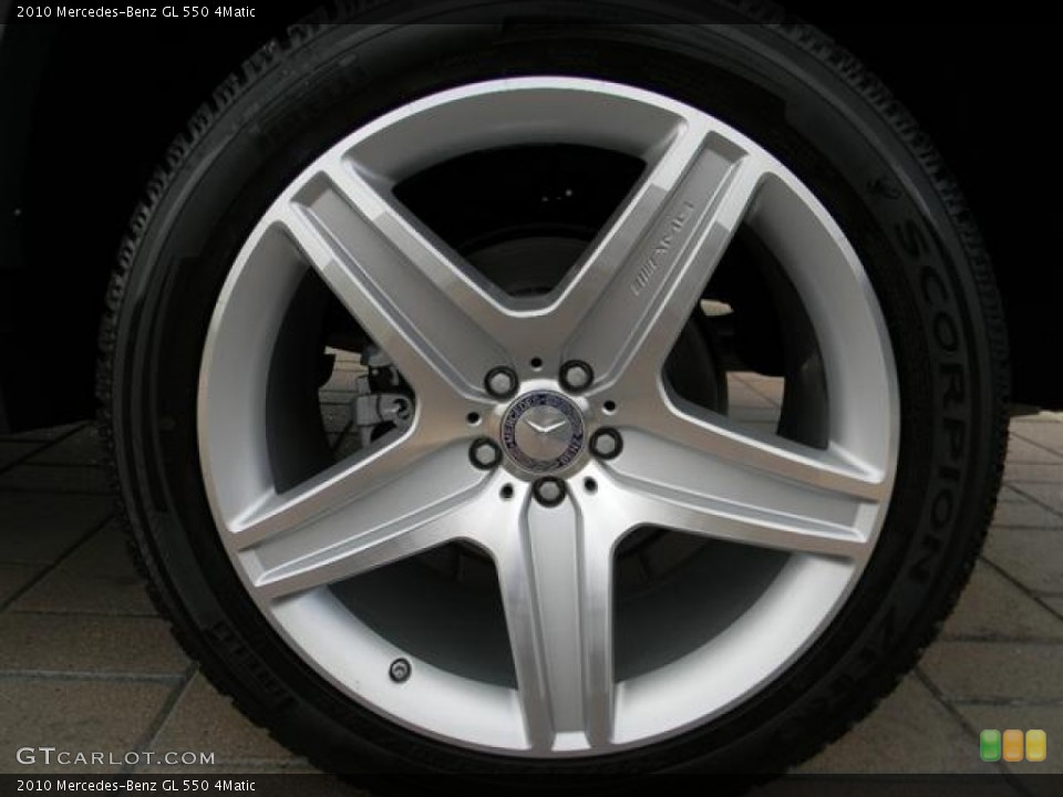 2010 Mercedes-Benz GL 550 4Matic Wheel and Tire Photo #57710288