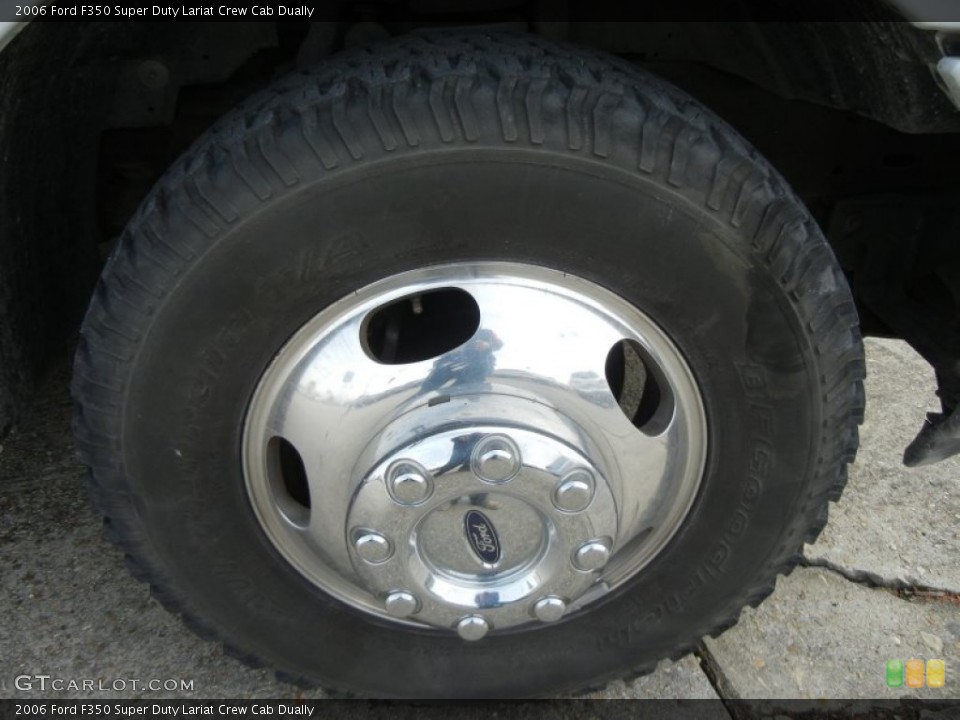 2006 Ford F350 Super Duty Lariat Crew Cab Dually Wheel and Tire Photo #57711164