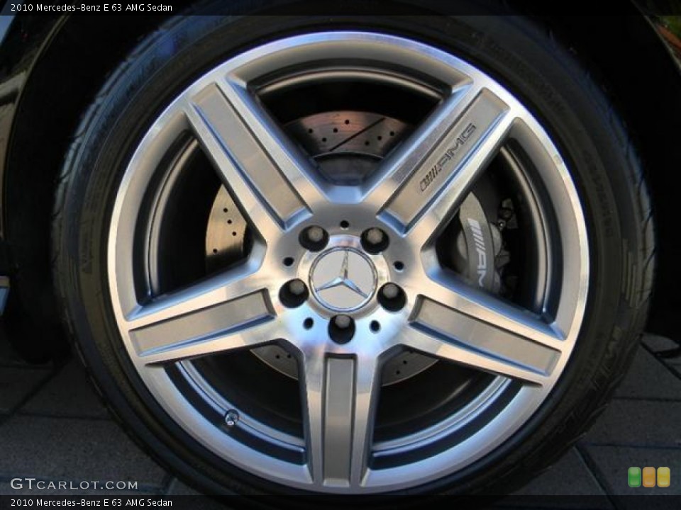 2010 Mercedes-Benz E 63 AMG Sedan Wheel and Tire Photo #57713204