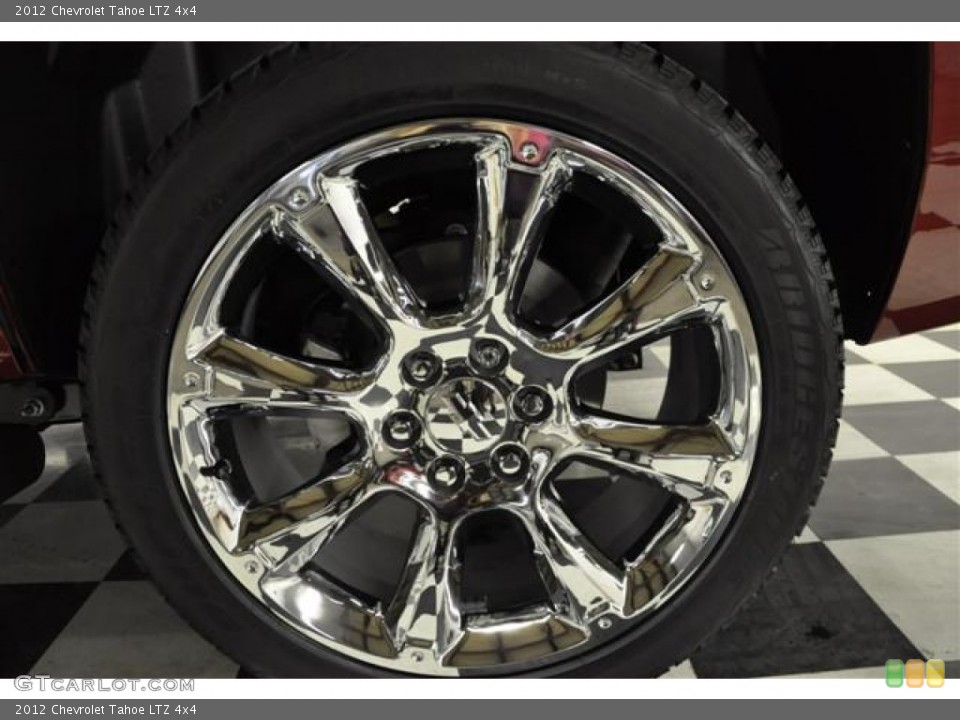 2012 Chevrolet Tahoe LTZ 4x4 Wheel and Tire Photo #57714349