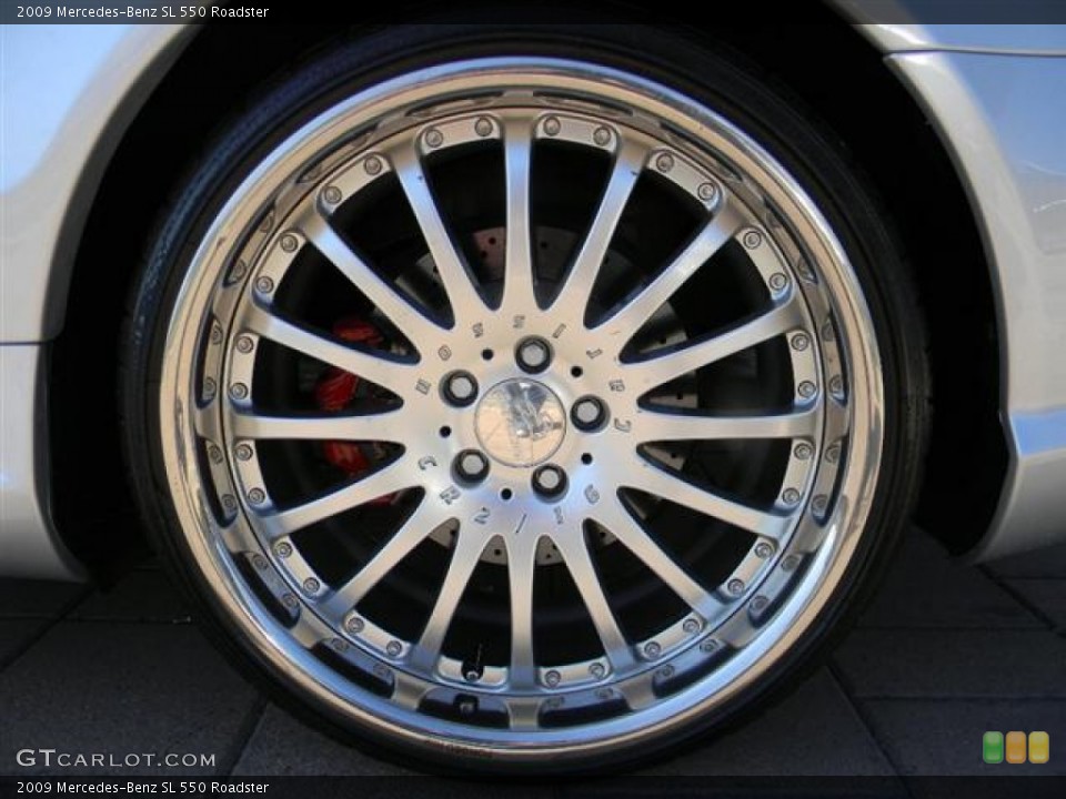 2009 Mercedes-Benz SL Custom Wheel and Tire Photo #57715526