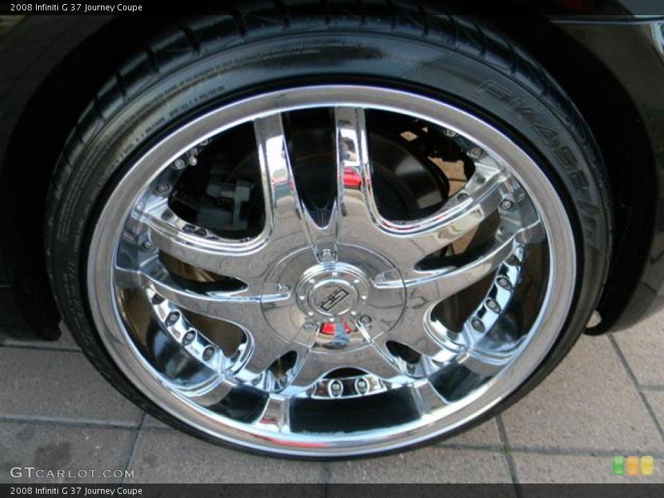2008 Infiniti G Custom Wheel and Tire Photo #57718613