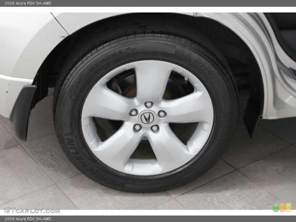 2009 Acura RDX SH-AWD Wheel and Tire Photo #57725438