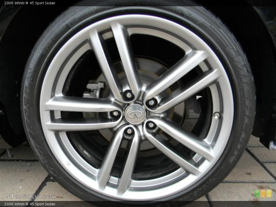 2006 Infiniti M 45 Sport Sedan Wheel and Tire Photo #57726134