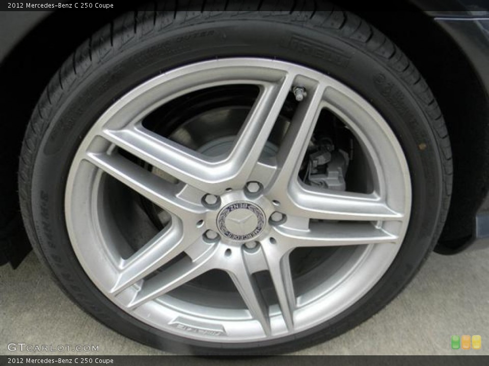 2012 Mercedes-Benz C 250 Coupe Wheel and Tire Photo #57730322