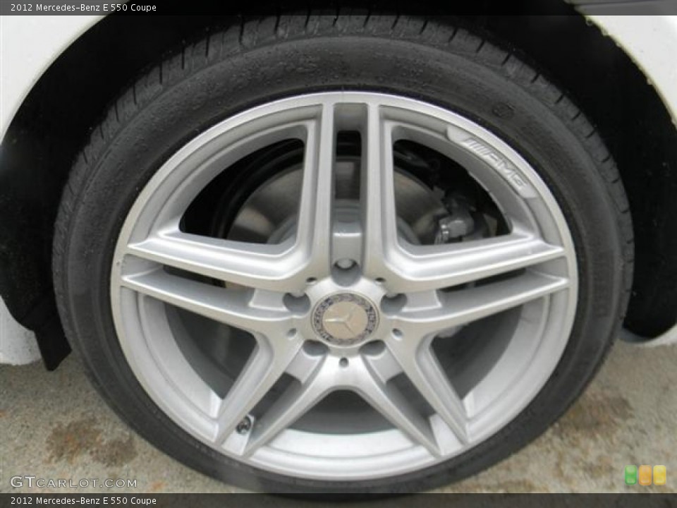 2012 Mercedes-Benz E 550 Coupe Wheel and Tire Photo #57734519