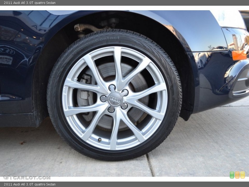 2011 Audi A6 3.0T quattro Sedan Wheel and Tire Photo #57734999