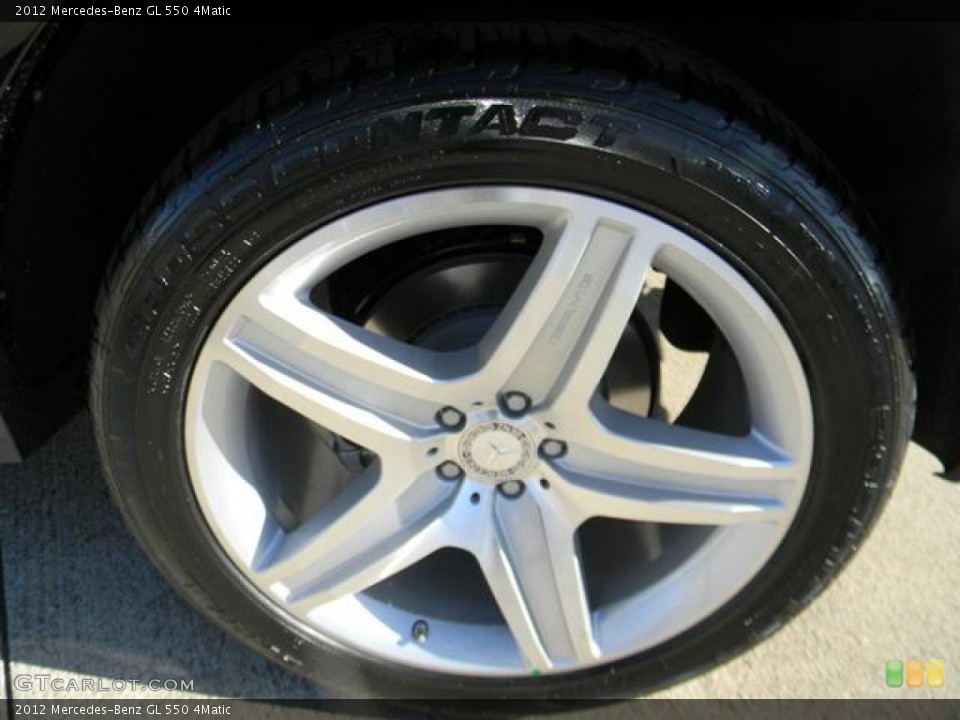 2012 Mercedes-Benz GL 550 4Matic Wheel and Tire Photo #57735071