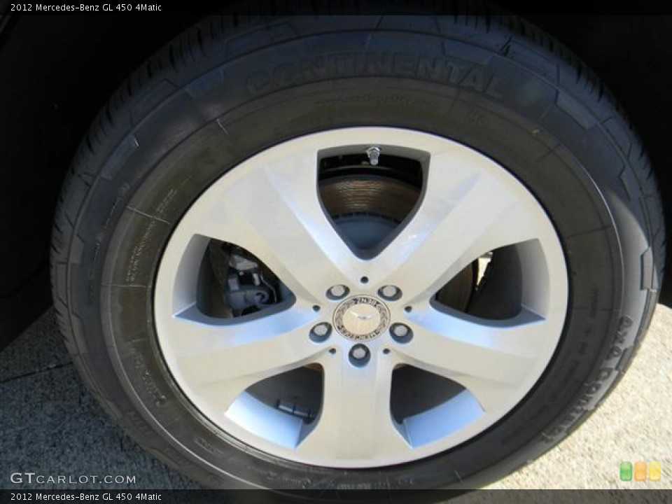 2012 Mercedes-Benz GL 450 4Matic Wheel and Tire Photo #57735512